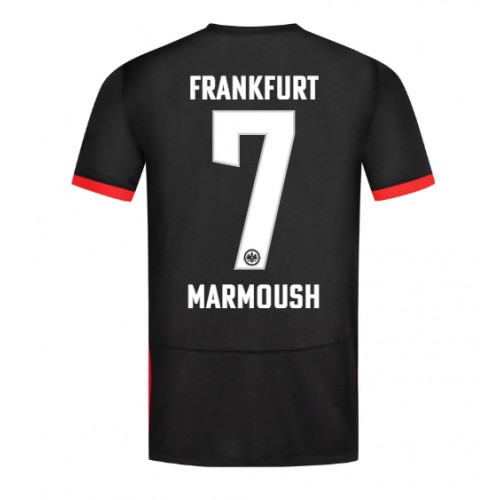 Pánský Fotbalový dres Eintracht Frankfurt Omar Marmoush #7 2024-25 Venkovní Krátký Rukáv